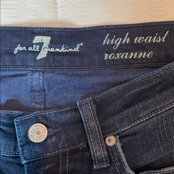 7 For All Mankind High Waist Roxanne Skinny Jeans - Picture 2 of 5